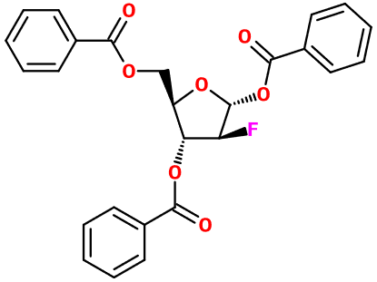 (image for) MC095218 1,3,5-Tri-O-benzoyl-2-deoxy-2-fluoro-a-D-arabinofuranose